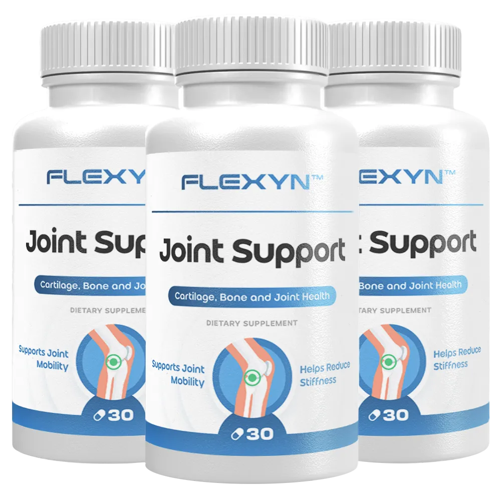 Three Flexyn bottles